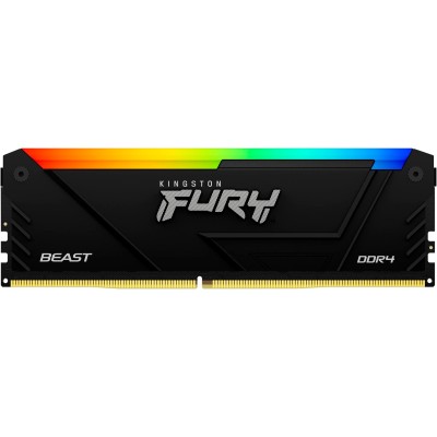 Оперативна пам'ять Kingston DDR4 16GB 3200 FURY Beast RGB (KF432C16BB2A/16)