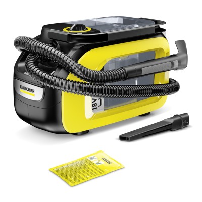 Пилосос професійний акумуляторний миючий Karcher SE 3-18 18В контейнер для води 1.7л 3.65кг (1.081-500.0)
