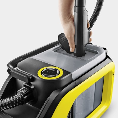 Пилосос професійний акумуляторний миючий Karcher SE 3-18 18В контейнер для води 1.7л 3.65кг (1.081-500.0)