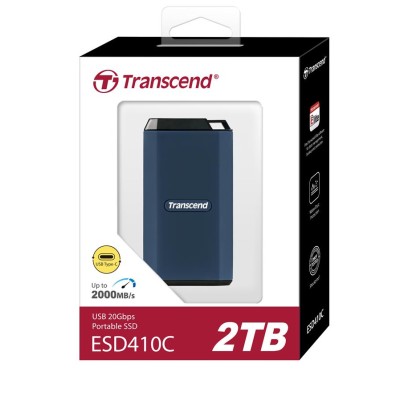 Портативний SSD Transcend 2TB USB 3.2 Gen 2 Type-C ESD410C (TS2TESD410C) Портативний SSD Transcend 2TB USB 3.2 Gen 2 Type-C ESD410C (TS2TESD410C)