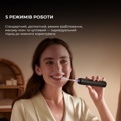 Електрична зубна щітка Mova Fresh Pro Black (ATB15A-BK) Електрична зубна щітка Mova Fresh Pro Black (ATB15A-BK)