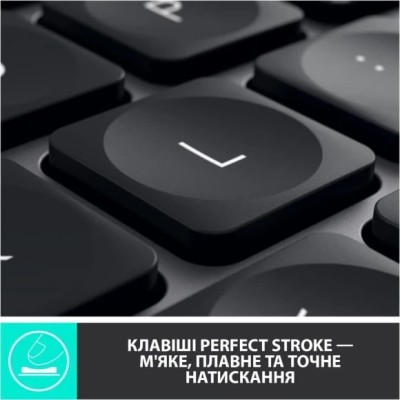 Клавіатура бездротова MX KEYS MASTER GRAPHITE 920-010251 LOGITECH Клавіатура бездротова MX KEYS MASTER GRAPHITE 920-010251 LOGITECH