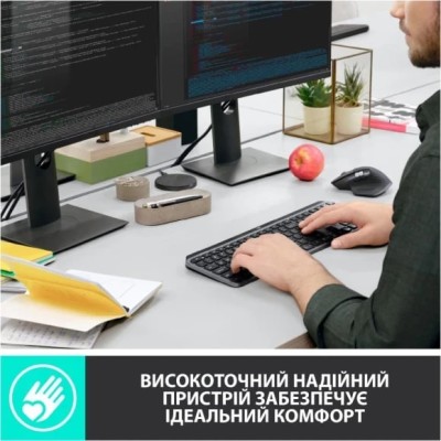Клавіатура бездротова MX KEYS MASTER GRAPHITE 920-010251 LOGITECH Клавіатура бездротова MX KEYS MASTER GRAPHITE 920-010251 LOGITECH