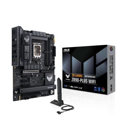 Материнcька плата ASUS TUF GAMING Z890-PLUS WIFI s1851 Z890 4xDDR5 M.2 DP HDMI Wi-Fi BT ATX (90MB1IQ0-M0EAY0)