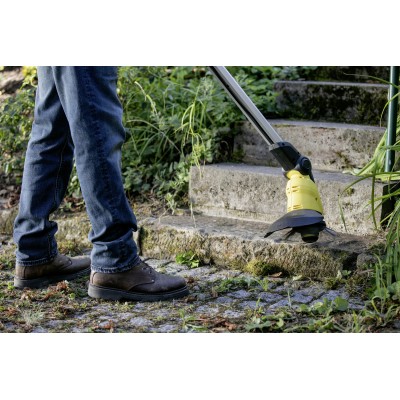 Тример садовий акумуляторний Karcher WRE 18-55 для видалення бур'янів акумуляторів 18В 2.85кг (без АКБ та ЗП)