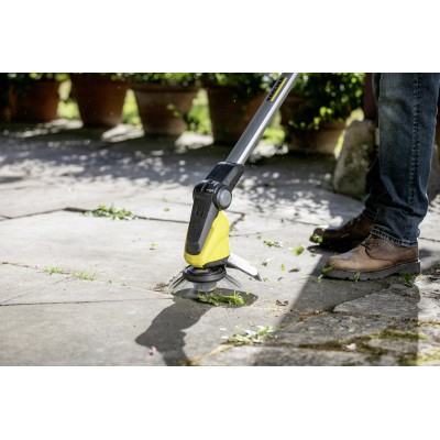 Тример садовий акумуляторний Karcher WRE 18-55 для видалення бур'янів акумуляторів 18В 2.85кг (без АКБ та ЗП)