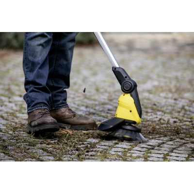 Тример садовий акумуляторний Karcher WRE 18-55 для видалення бур'янів акумуляторів 18В 2.85кг (без АКБ та ЗП)