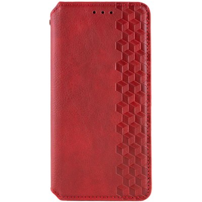 Шкіряний чохол-книжка GETMAN Cubic (PU) для Xiaomi Redmi A5 (Europe version) Червоний