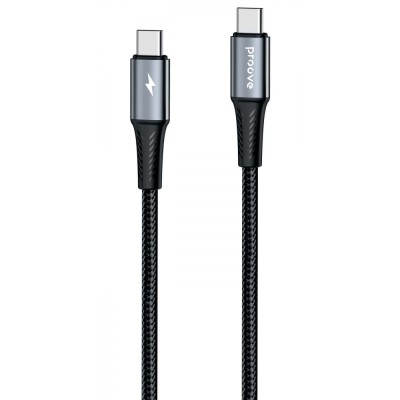 Кабель Proove WireX Pro Type-C to Type-C 100W (1.5m) black (CCWX11002201)