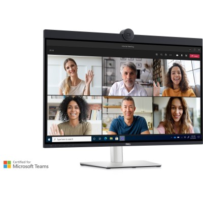 Монітор DELL 31.5" U3223QZ HDMI, DP, USB-C, MM, RJ-45, IPS Black, 3840x2160, sRGB 100%, HAS, Cam