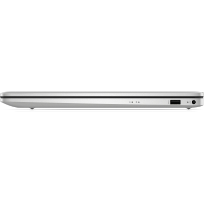 Ноутбук HP 17-cn4012ua 17.3" FHD IPS AG, Intel 3-100U, 16GB, F512GB, UMA, DOS, сріблястий