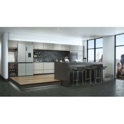 Холодильник Haier для вина, 82x49.7х58, холод.відд.-118л, зон - 1, бут-49, ST, дисплей, чорний (HWS49GAE)
