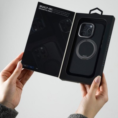 Чохол Proove Reinforce Case with Magnetic Ring iPhone 16 Pro Max black
