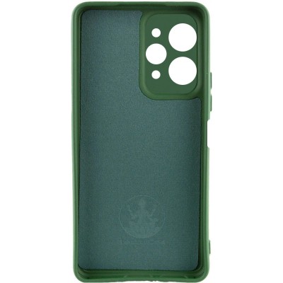 Чохол Silicone Cover Lakshmi Full Camera (AA) with logo для Xiaomi Redmi 12 Зелений / Dark green Чохол Silicone Cover Lakshmi Full Camera (AA) with logo для Xiaomi Redmi 12 Зелений / Dark green