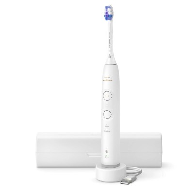 Щітка зубна електр. Philips, Sonicare 6100 Series, 62т. колив/хв, насадок-1, футляр, білий (HX7400/06)
