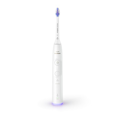 Щітка зубна електр. Philips, Sonicare 6100 Series, 62т. колив/хв, насадок-1, футляр, білий (HX7400/06)