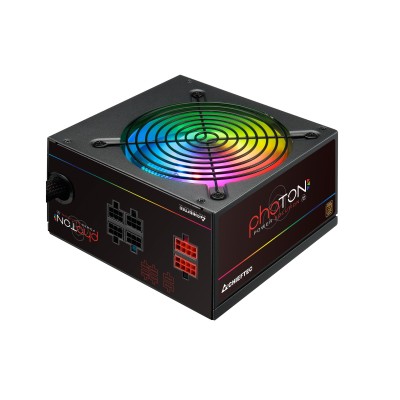 Блок живлення CHIEFTEC Photon (750W), >85%, 120мм, 1xMB 24pin(20+4), 1xCPU 8pin(4+4), 4xMolex, 6xSATA, 4xPCIe 8pin(6+2), Modular