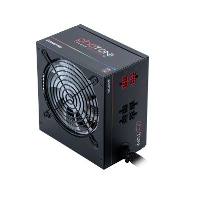 Блок живлення CHIEFTEC Photon (750W), >85%, 120мм, 1xMB 24pin(20+4), 1xCPU 8pin(4+4), 4xMolex, 6xSATA, 4xPCIe 8pin(6+2), Modular