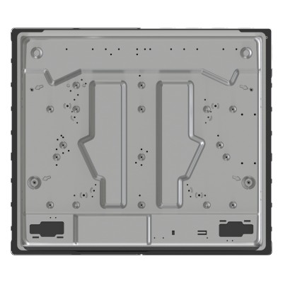 Варильна поверхня Gorenje газова на склі, 60см, чавун, чорний (GKTW642SYB)