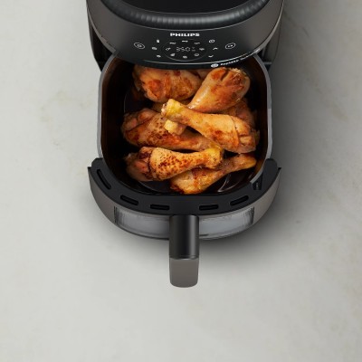 Мультипіч Philips Ovi Series 2000 1500Вт, чаша-4.2л, сенсорне управл., 13 авто. програм, пластик, чорний (NA220/00)