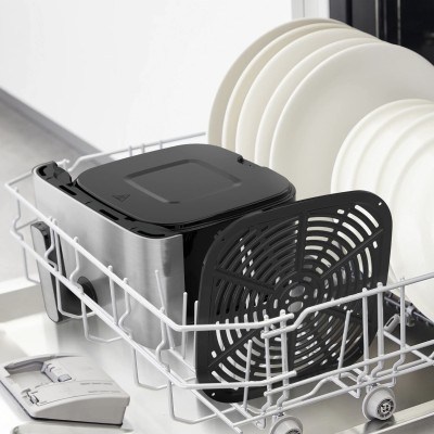 Мультипіч Tefal Easy Fry Mega, 1700Вт, чаша-7.5л, сенсорне керув., 8 програм, пластик, чорний (EY855D10) Мультипіч Tefal Easy Fry Mega, 1700Вт, чаша-7.5л, сенсорне керув., 8 програм, пластик, чорний (EY855D10)
