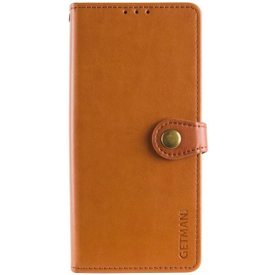 Шкіряний чохол-книжка GETMAN Gallant (PU) для Xiaomi Redmi A5 (Europe version) Коричневий