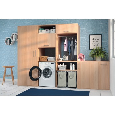 Пральна машина Indesit фронтальна, 7кг, 1200, A+++, 49.6см, дисплей, пара, інвертор, люк чорний, білий (IM712BMYTIMEUA)