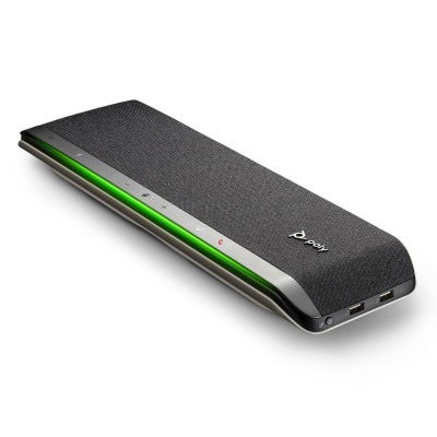 Спікерфон Poly Sync 60-M, сертифікат Microsoft Teams, 6 x Bi-Mic, радіус 3 м, USB-A, USB-C, Bluetooth, сірий (77P41AA)