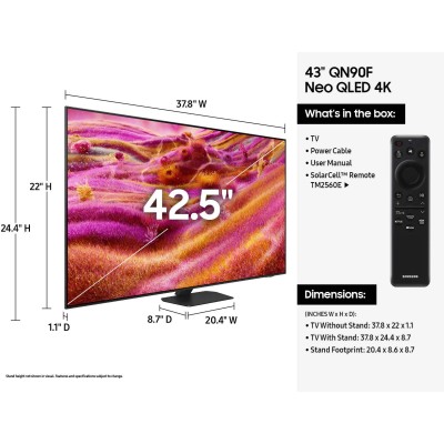 Телевізор SAMSUNG QE43QN90FAUXUA Телевізор SAMSUNG QE43QN90FAUXUA