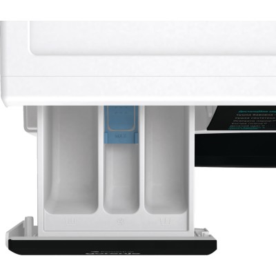 Прально-сушильна машина Gorenje фронтальна, 8(5)кг, 1400, A+, 51см, дисплей, інвертор, Wi-Fi, білий (WD2PA854ADW)