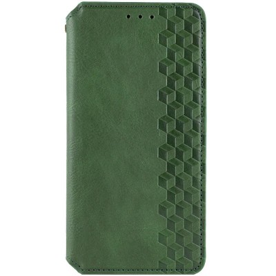 Шкіряний чохол-книжка GETMAN Cubic (PU) для Xiaomi Redmi A5 (Europe version) Зелений