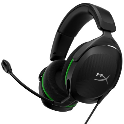 Гарнітура HyperX Cloud Stinger 2 Core Xbox, mini-jack, чорно-зелений (6H9B8AA) Гарнітура HyperX Cloud Stinger 2 Core Xbox, mini-jack, чорно-зелений (6H9B8AA)
