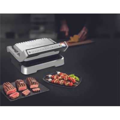 Гриль Tefal прижимний OptiGrll 2100Вт, темп. режимів-4, з`ємні пластини, метал (GC772D30) Гриль Tefal прижимний OptiGrll 2100Вт, темп. режимів-4, з`ємні пластини, метал (GC772D30)