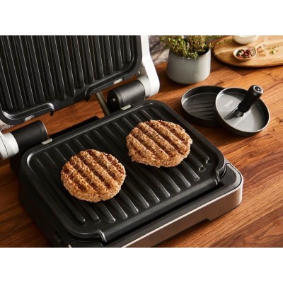 Гриль Tefal прижимний OptiGrll 2100Вт, темп. режимів-4, з`ємні пластини, метал (GC772D30) Гриль Tefal прижимний OptiGrll 2100Вт, темп. режимів-4, з`ємні пластини, метал (GC772D30)