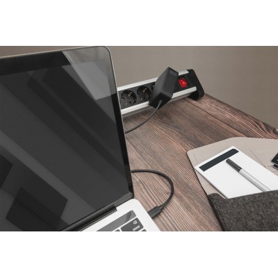 Зарядний пристрій DIGITUS notebook USB-C, 100W GaN (DA-10072)