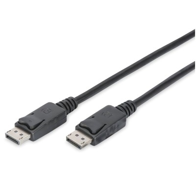 Кабель DIGITUS DisplayPort (M/M), 5м, чорний (AK-340100-050-S) Кабель DIGITUS DisplayPort (M/M), 5м, чорний (AK-340100-050-S)
