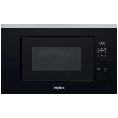 Мікрохвильова піч Whirlpool вбудована, 20л, електронне упр., 800Вт, дисплей, чорний (WMF200G)