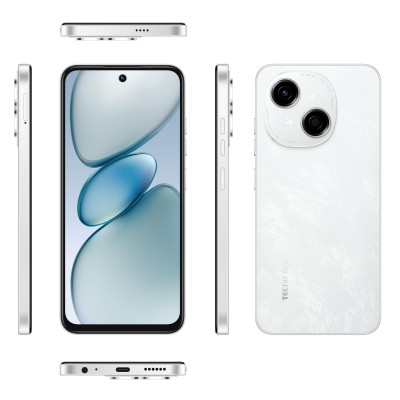 Смартфон TECNO Spark Go 1 (KL4) 3/64GB Glittery White