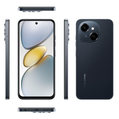 Смартфон TECNO Spark Go 1 (KL4) 3/64GB Startrail Black Смартфон TECNO Spark Go 1 (KL4) 3/64GB Startrail Black