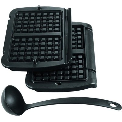 Форма для випікання вафель для грилів Optigrill+, алюміній, чорний (XA724810)