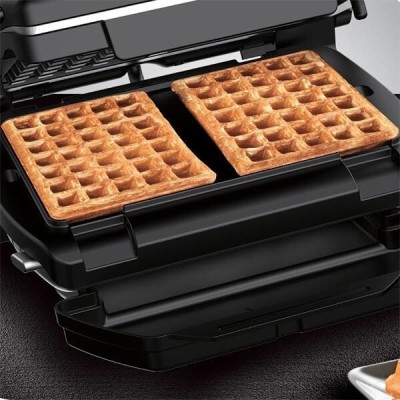 Форма для випікання вафель для грилів Optigrill+, алюміній, чорний (XA724810)