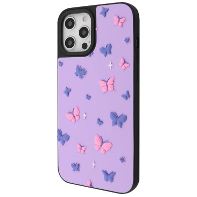 Чохол WAVE Doodle Case iPhone 12 Pro Max butterflies