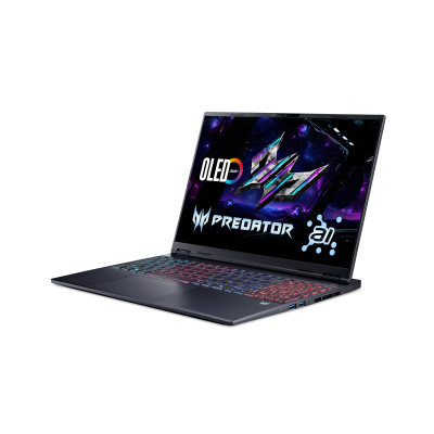 Ноутбук ACER Predator Helios Neo 16 PHN16S-71 16" OLED, Intel U9-275HX, 64GB, F1TB+1TB, NVD5070Ti-12, Win11P (NH.QX7EU.004)