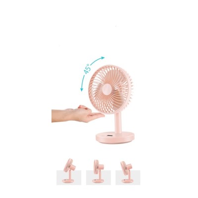 Вентилятор Jile Desktop small fan 01 Pink Вентилятор Jile Desktop small fan 01 Pink