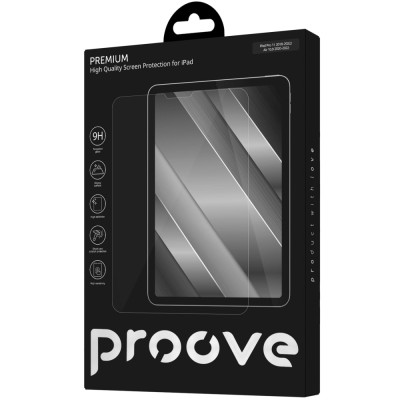 Захисне скло iPad Pro 11 (20-18/20/21/22)/Air 4/5 Proove Premium transparent