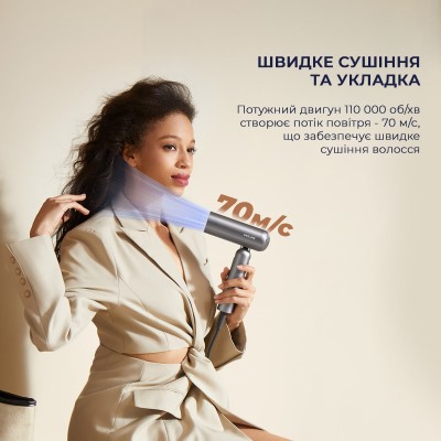 Фен-стайлер Dreame Pocket Grey AHD51-GR