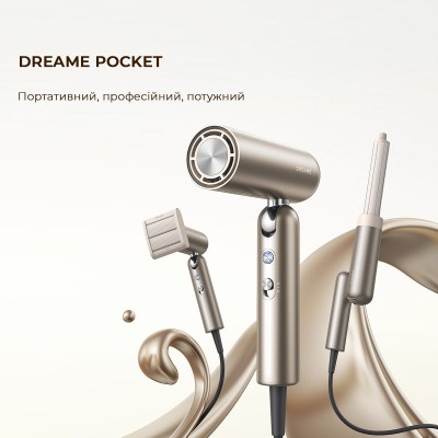 Фен-стайлер Dreame Pocket Titanium AHD51-TI