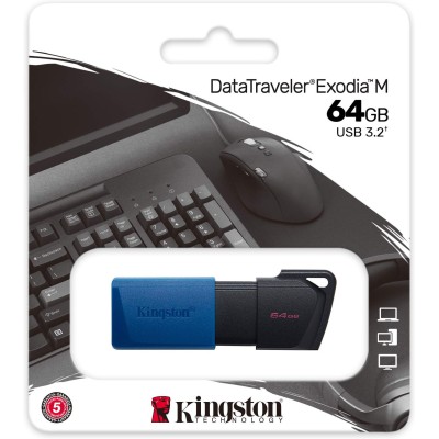 USB флеш Kingston DT Exodia M 64GB USB 3.2 (DTXM/64GB)