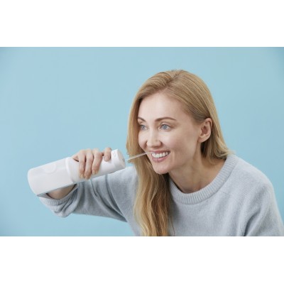 Іригатор Panasonic портативний, чаша 200 мл, Li-ion аккум. в компл., 2 насадки, білий
