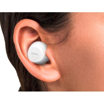 Навушники TWS Belkin Soundform Bolt True Wireless, білий (AUC009BTWH)